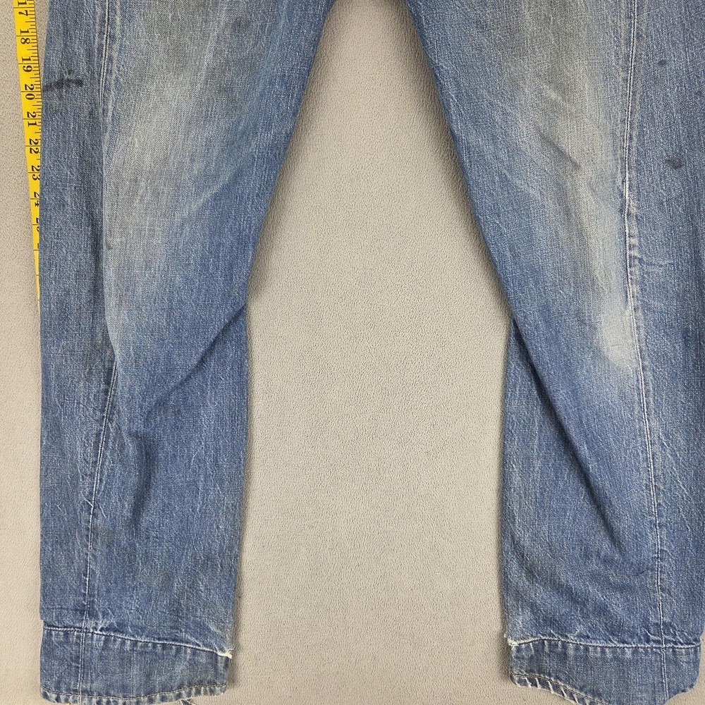 Vintage Levis Engineered Jeans Mens Blue Twisted Button Fly Fits 32x33 - Picture 11 of 16